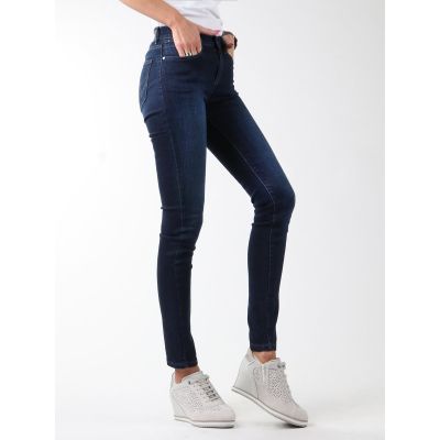 3. Jeansy Wrangler High Rise Skinny Subtle Blue W27HX786N