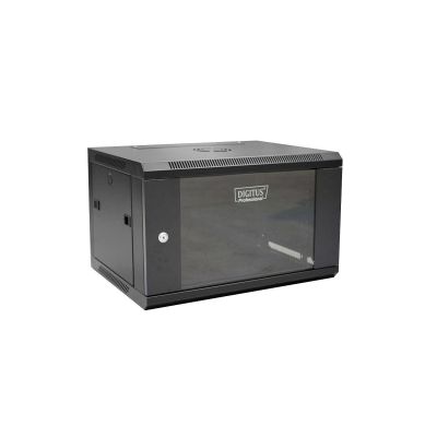 6. Digitus DN-W19 06U/450/B stojak 6U Szafa wisząca Czarny