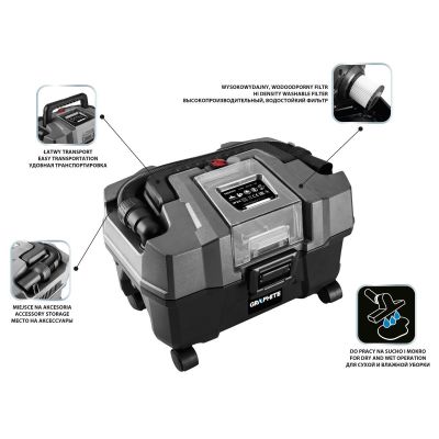 Graphite 58GE105 odkurzacz