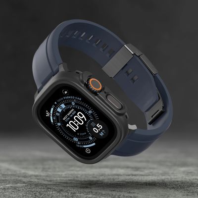 8. Etui ochronne AMAZINGTHING Minimal na Apple Watch UItra 3 49 mm - czarne