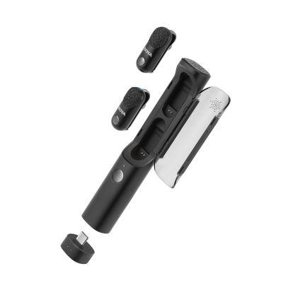 20. Mikrofon BOYA MAGIC-03 bezprzewodowy 2.4GHz USB-C - czarny