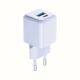 12. Ładowarka sieciowa 3mk Hyper GaN Charger 20W QC4+ PD PPS USB-C USB-A - biała