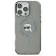 3. Etui Karl Lagerfeld IML Metal Karl Head MagSafe na iPhone 16 Pro - czarne