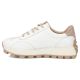 4. Skórzane półbuty sneakersy na platformie białe Filippo DP7498