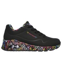 Skechers damskie buty UNO LOVING LOVE 155506 BBK