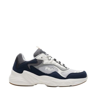 Buty damskie Fila Collene CB biało-szaro-granatowe FFW0046 53048