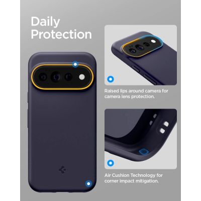 9. Etui Spigen Nano Pop MagSafe na Google Pixel 11 Pro XL - granatowe