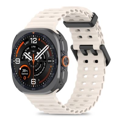 Pasek Tech-Protect Iconband Pro na Samsung Galaxy Ultra 47 mm - beżowy