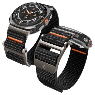 10. Pasek Spigen DuraPro na Samsung Galaxy Watch Ultra 47 mm - czarny