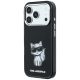 2. Etui Karl Lagerfeld IML Choupette Body Sketch Print MagSafe na iPhone 17 Pro / 18 Pro - czarne