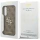 9. Etui Guess Big 4G Classic Logo na Samsung Galaxy S25 FE - brązowe