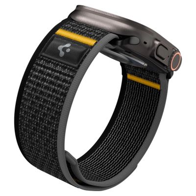7. Pasek Spigen Athlex Air na Apple Watch 44 / 45 / 46 / 49 mm - czarny