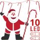 13. LAMPKI GIRLANDA 10 LED LIZAKI LASKI CHOINKOWE CIEPŁY BIAŁY LUCA