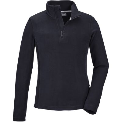2. Bluza polarowa z półgolfem dziewczęca Killtec KSW 188 czarny