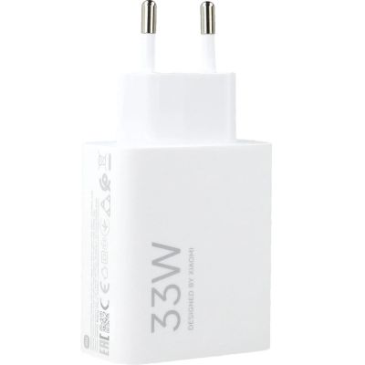 4. Ładowarka sieciowa Xiaomi MDY-16-EF 1xUSB-A 33W z kablem USB-C 3A - biała