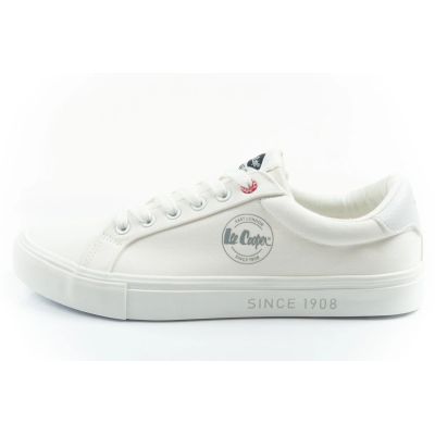 2. Lee Cooper buty sportowe męskie trampki modne białe wygodne