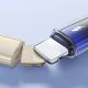 14. Kabel Joyroom S-A42 Crystal-Clear Series 3A USB-A - Lightning 1,2m - czarny