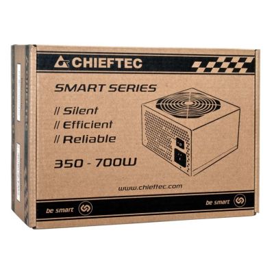 Zasilacz Chieftec Smart GPS-600A8 (600 W; Aktywne; 120 mm)