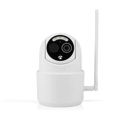 2. Kamera zewnętrzna Nedis Smartlife 4G, IP65 czujnik ruchu, night vision, biały