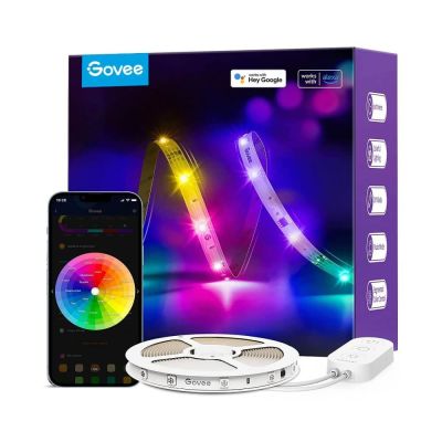 3. Govee Taśma LED Basic Strip Light 5m RGBIC, Wi-Fi, Bluetooth H618A3D1