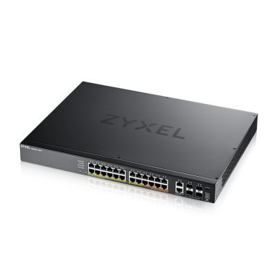 14. Switch Zyxel XGS2220-30HP 30p PoE (PoE+: 16;PoE++: 10) 400W Managed Gigabit/10G