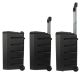 6. V-TONE BQ12 GO MP3 - Kolumna aktywna akumulatorowa czarna, Bluetooth, TWS, USB, SD, DSP, AUX, pilot na podczerwień, 2x mikrofon bezprzewodowy, wysuwana rączka, kółka transportowe zestaw