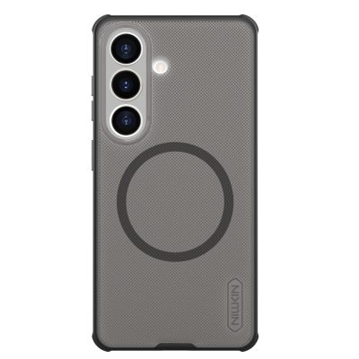 Etui Nillkin Super Frosted Shield Pro Magnetic kompatybilne z MagSafe na Samsung Galaxy S26 - półprzezroczysto-czarne