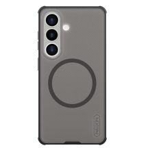 Etui Nillkin Super Frosted Shield Pro Magnetic kompatybilne z MagSafe na Samsung Galaxy S26 - półprzezroczysto-czarne