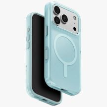 Etui UNIQ Clario Magclick Charging na iPhone 18 Pro / 17 Pro - miętowe