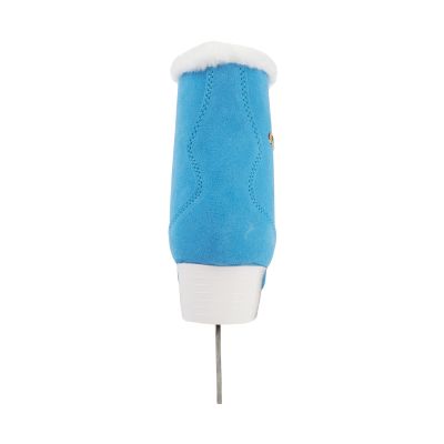 10. Łyżwy figurowe Roces Suede Eco-Fur niebiesko-białe 450702 004