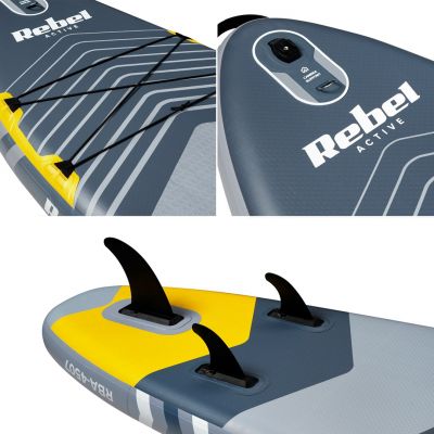 5. Deska SUP REBEL ACTIVE RBA-4507 - szara