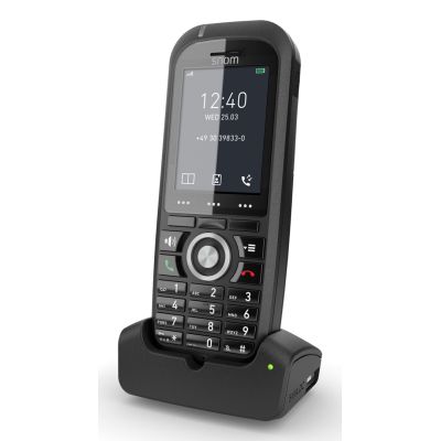 2. Snom M70 Słuchawka telefoniczna DECT Nazwa i identyfikacja dzwoniącego Czarny