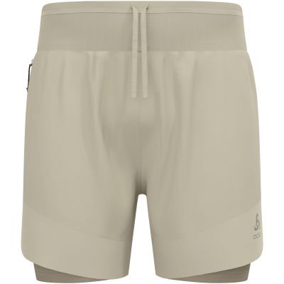 4. Spodenki męskie Odlo X-ALP TRAIL 6 INCH 2-in-1 short szare
