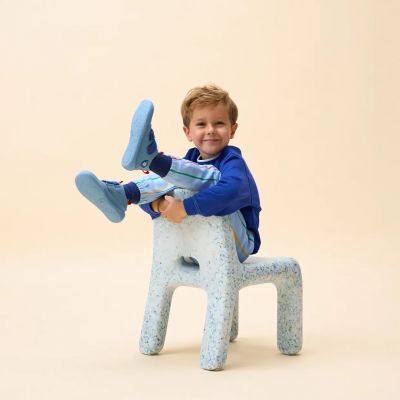 2. Buty Affenzahn Halbschuh Leder Buddy Shark Jr 00428-30211