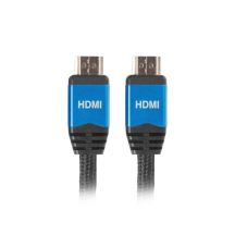 Kabel Lanberg Premium CA-HDMI-20CU-0018-BL (HDMI M - HDMI M; 1,8m; kolor czarny)