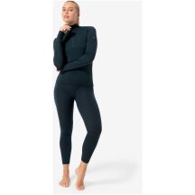 Spodnie termoaktywne damskie SUPER.NATURAL Tundra 175 Tight granatowe
