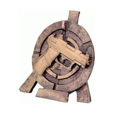 2. Figurka odlewana - strzelectwo  RTY2065/BR