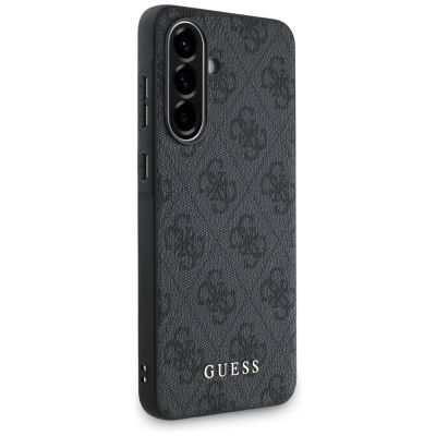3. Etui Guess 4G Metal Gold Logo na Samsung Galaxy A56 - czarne