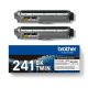 3. Kaseta z tonerem Brother TN-241BKTWIN 2 szt. Oryginalny Czarny