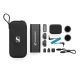 9. Sennheiser PROFILE WIRELESS 2-CHANNEL SET - 2-kanałowy odbiornik 2,4 GHz, 2 mikrofony na klipsie, akcesoria, etui ładujące, pokrowiec