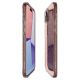 12. Etui Spigen Liquid Crystal Glitter na iPhone 15 Plus - różowo-przezroczyste