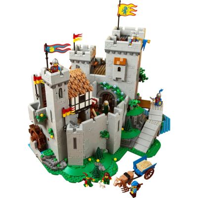4. LEGO Icons 10305 - Zamek rycerzy herbu Lew