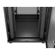 12. Szafa instalacyjna rack stojąca 19" 37U 800X800 czarna drzwi perforowane LCD Lanberg (Flat Pack)