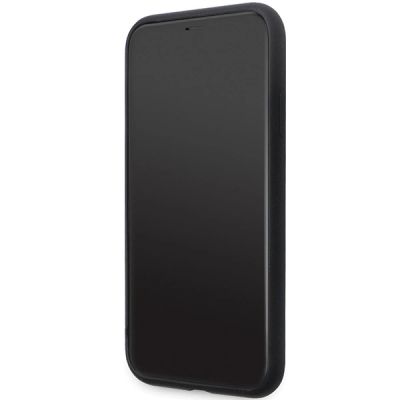 5. Etui Karl Lagerfeld Silicone Ikonik Metal Pin na iPhone 11 / Xr - czarne