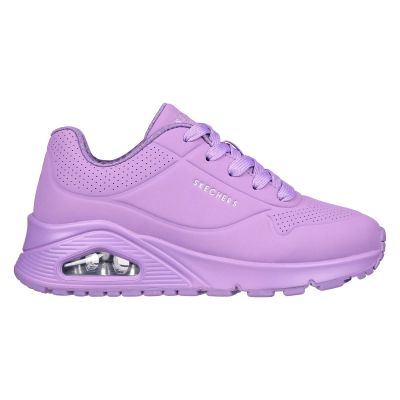7. Buty Skechers Uno Gen1 - Neon Glow Jr 310525L-LAV