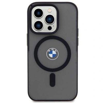 3. Etui BMW Signature MagSafe na iPhone 14 Pro Max - czarne