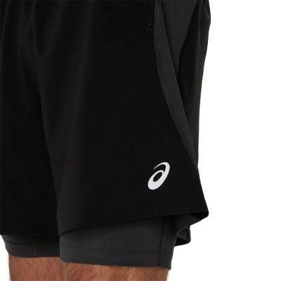 15. Spodenki Asics Road 2N1 7IN Short M 2011D246001