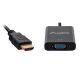 2. Adapter Lanberg AD-0017-BK (HDMI M - D-Sub (VGA) F; 0,20m; kolor czarny)