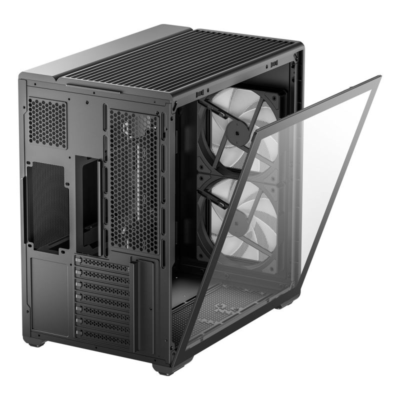 6. DeepCool CG590 MESH 2F Midi Tower Czarny