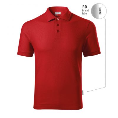 Koszulka polo męska Reserve (czerwony (brand label))